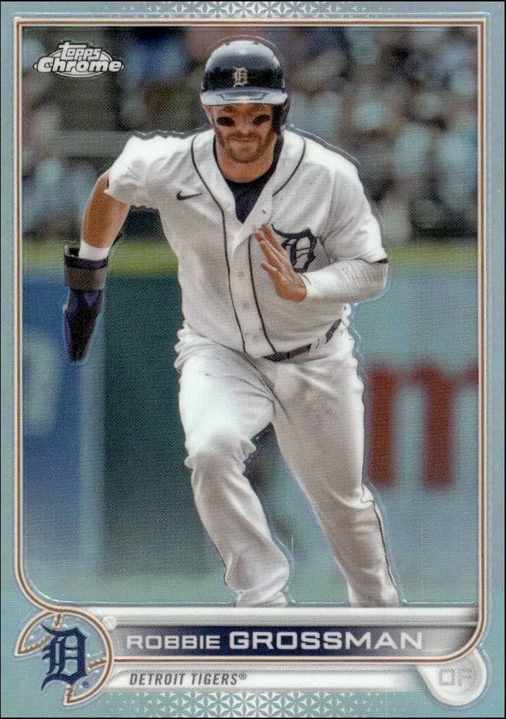2022 Topps Chrome Robbie Grossman #169 trading card