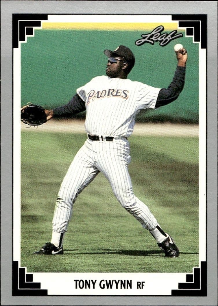 1991 Leaf Tony Gwynn #290 trading card