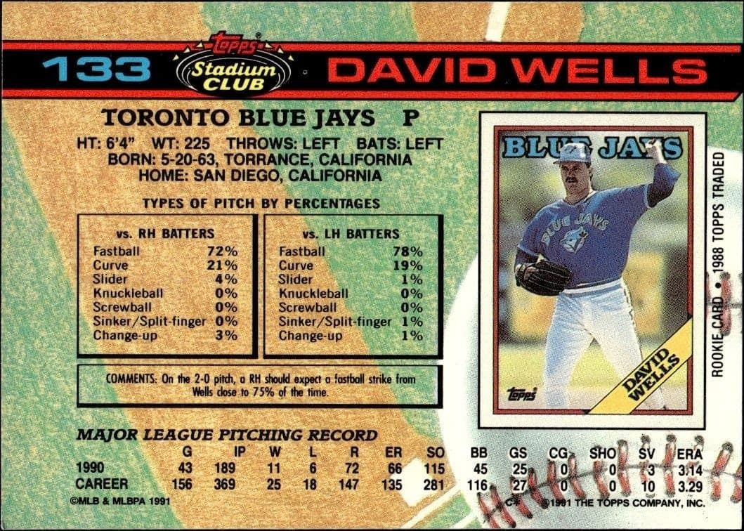 David Wells - Back
