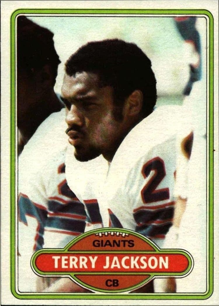 1980 Topps Terry Jackson #474 trading card