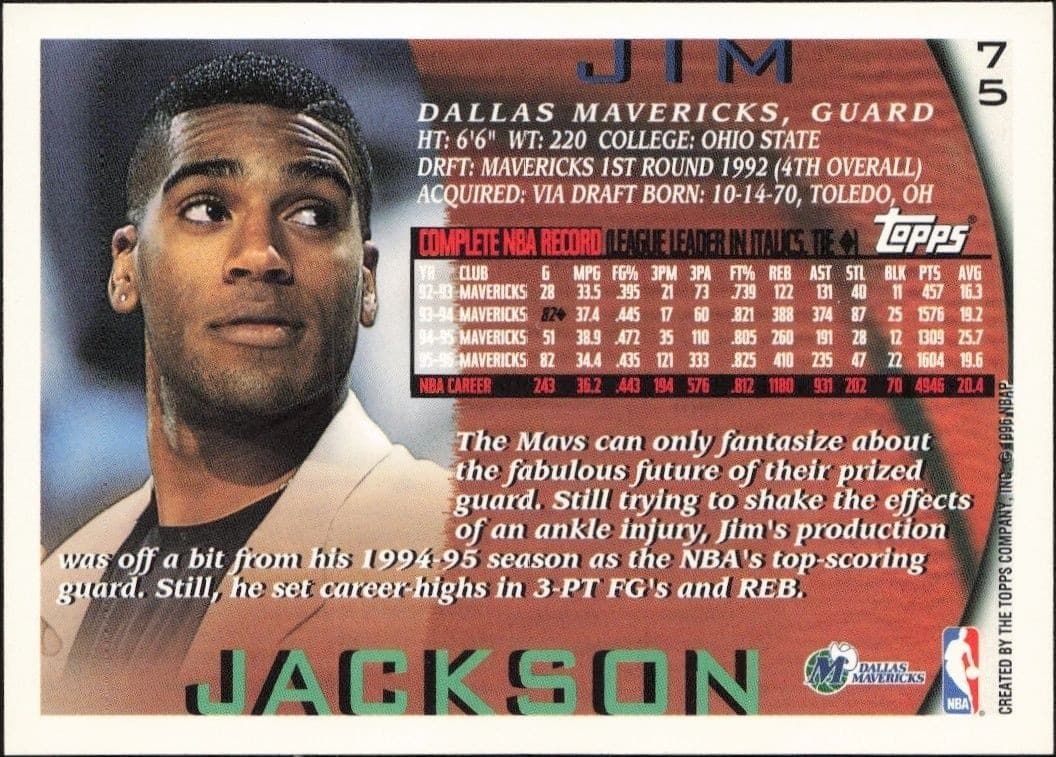 Jim Jackson - Back