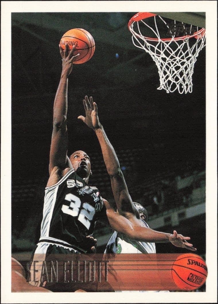 1996-97 Topps Sean Elliott #107 trading card