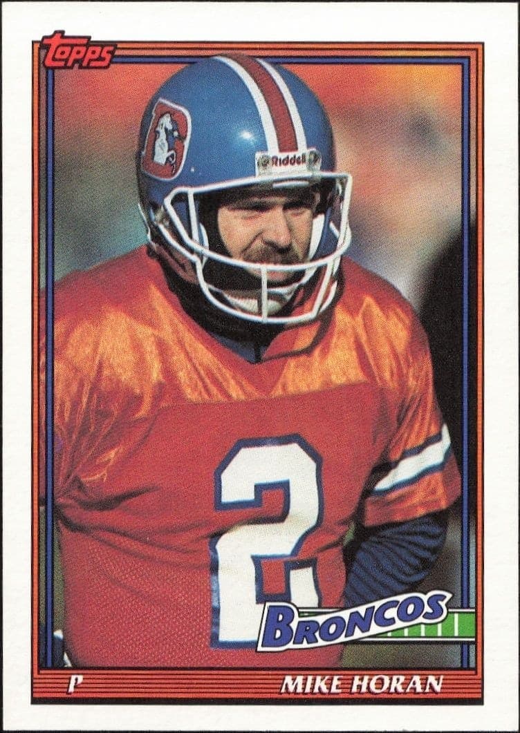 1991 Topps Mike Horan #560 trading card