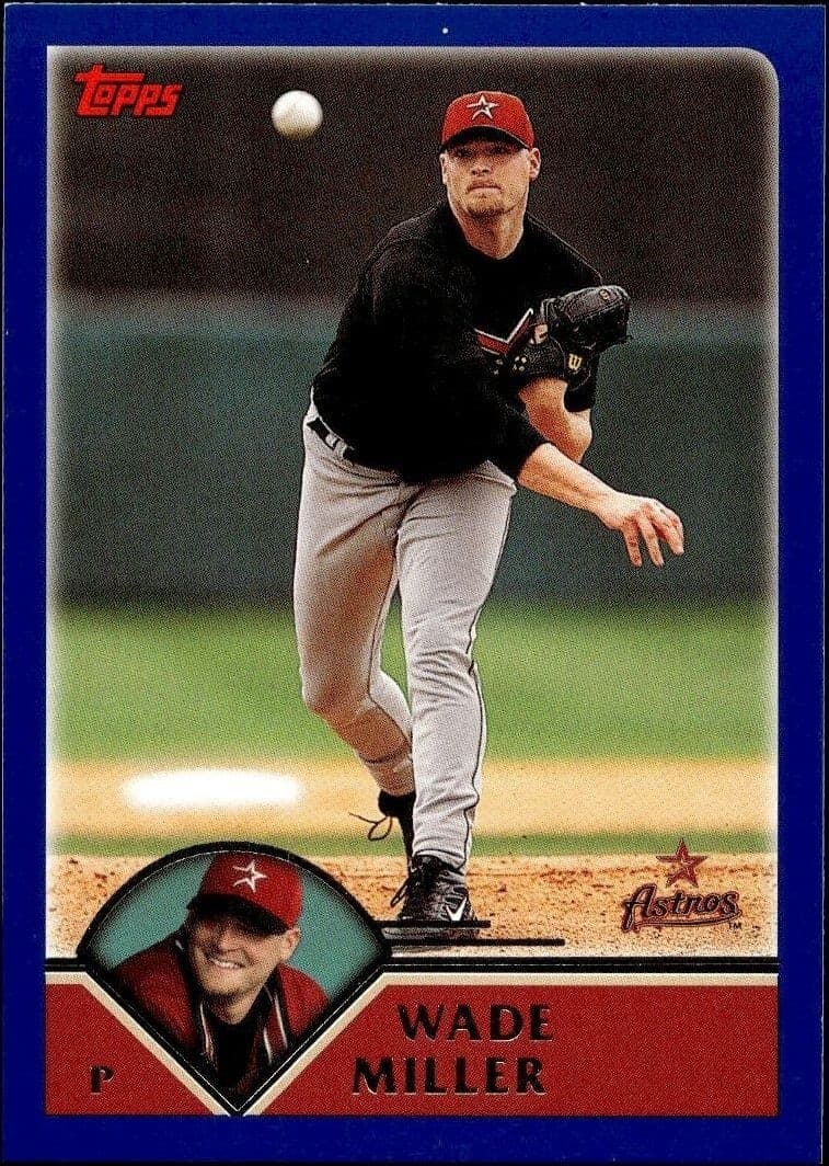 2003 Topps Wade Miller #258 trading card