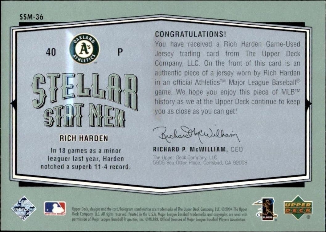 Rich Harden - Back