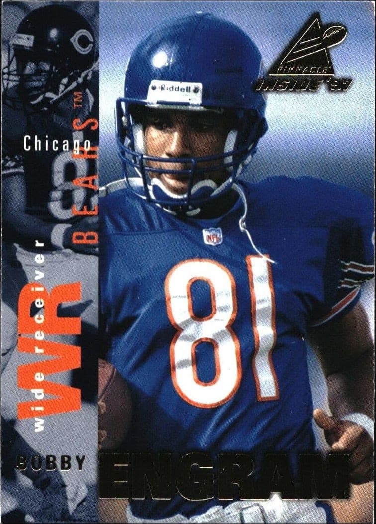 1997 Pinnacle Inside Bobby Engram #64 trading card