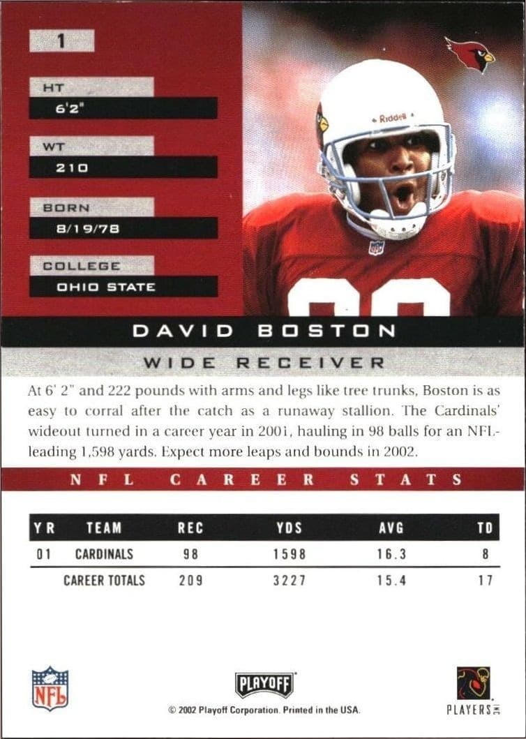 David Boston - Back