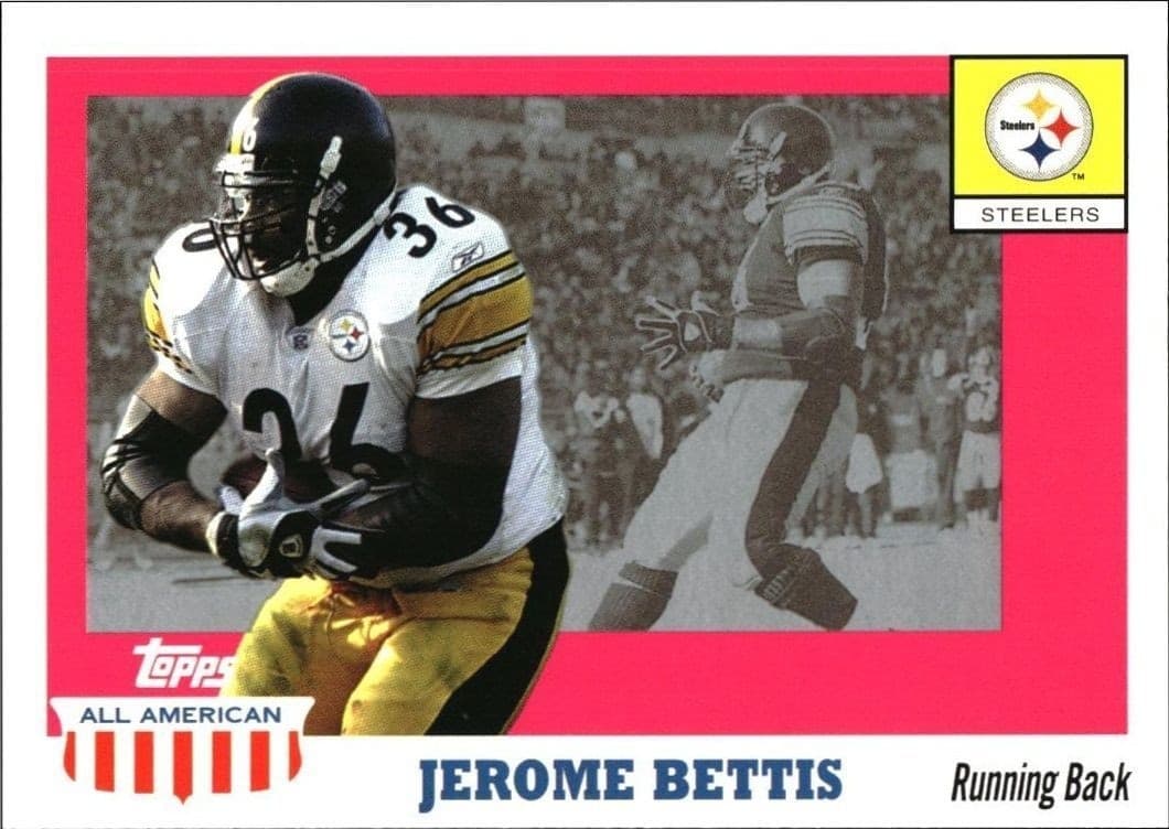 2003 Topps All American Jerome Bettis #47 trading card