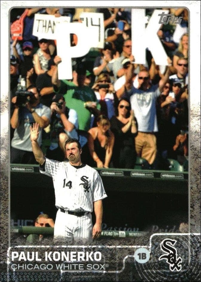 2015 Topps Paul Konerko #177 trading card