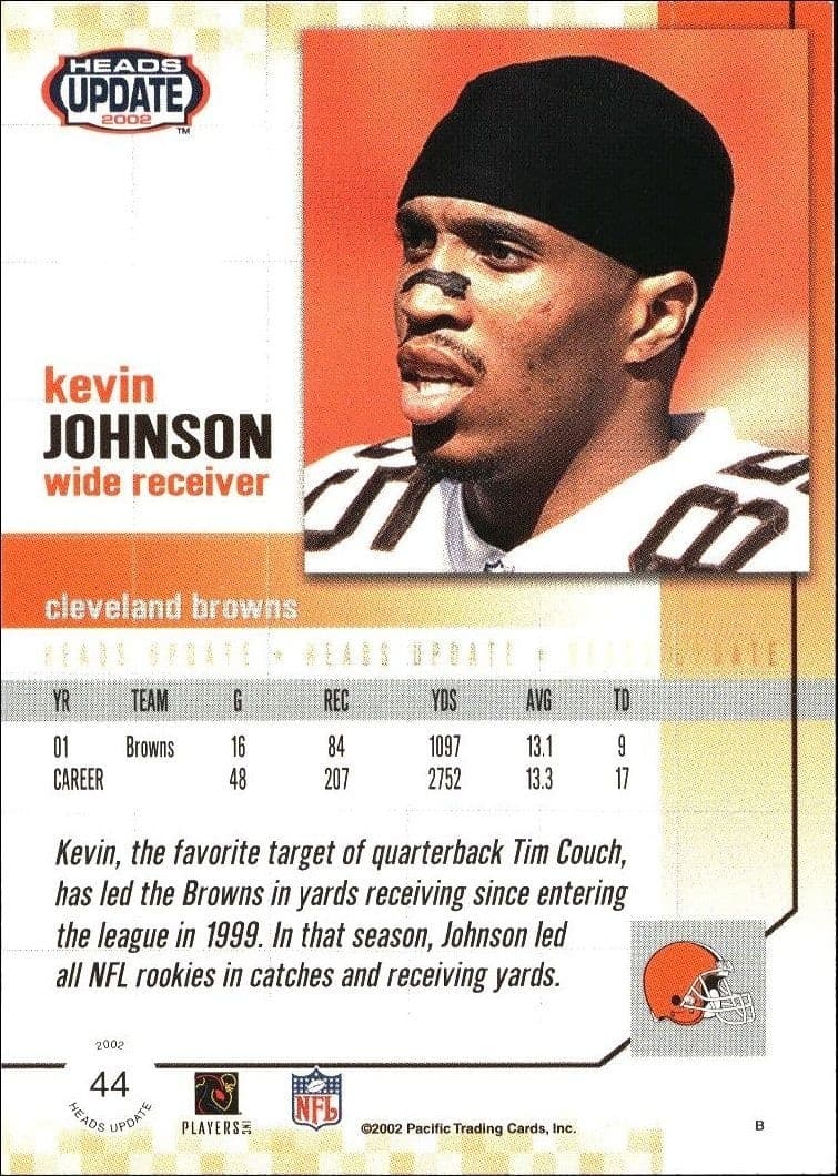 Kevin Johnson - Back