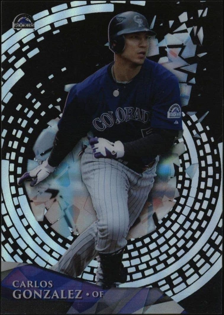 2014 Topps High Tek Carlos Gonzalez #HT-CG trading card