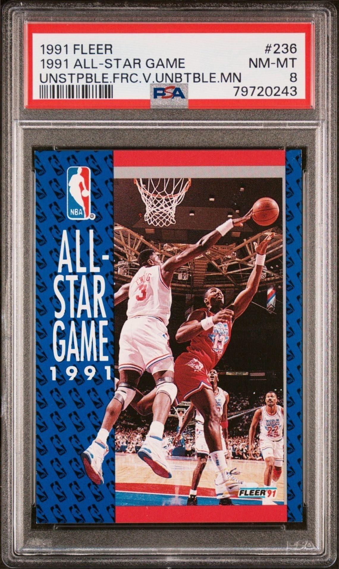 1991-92 Fleer Michael Jordan #236 trading card