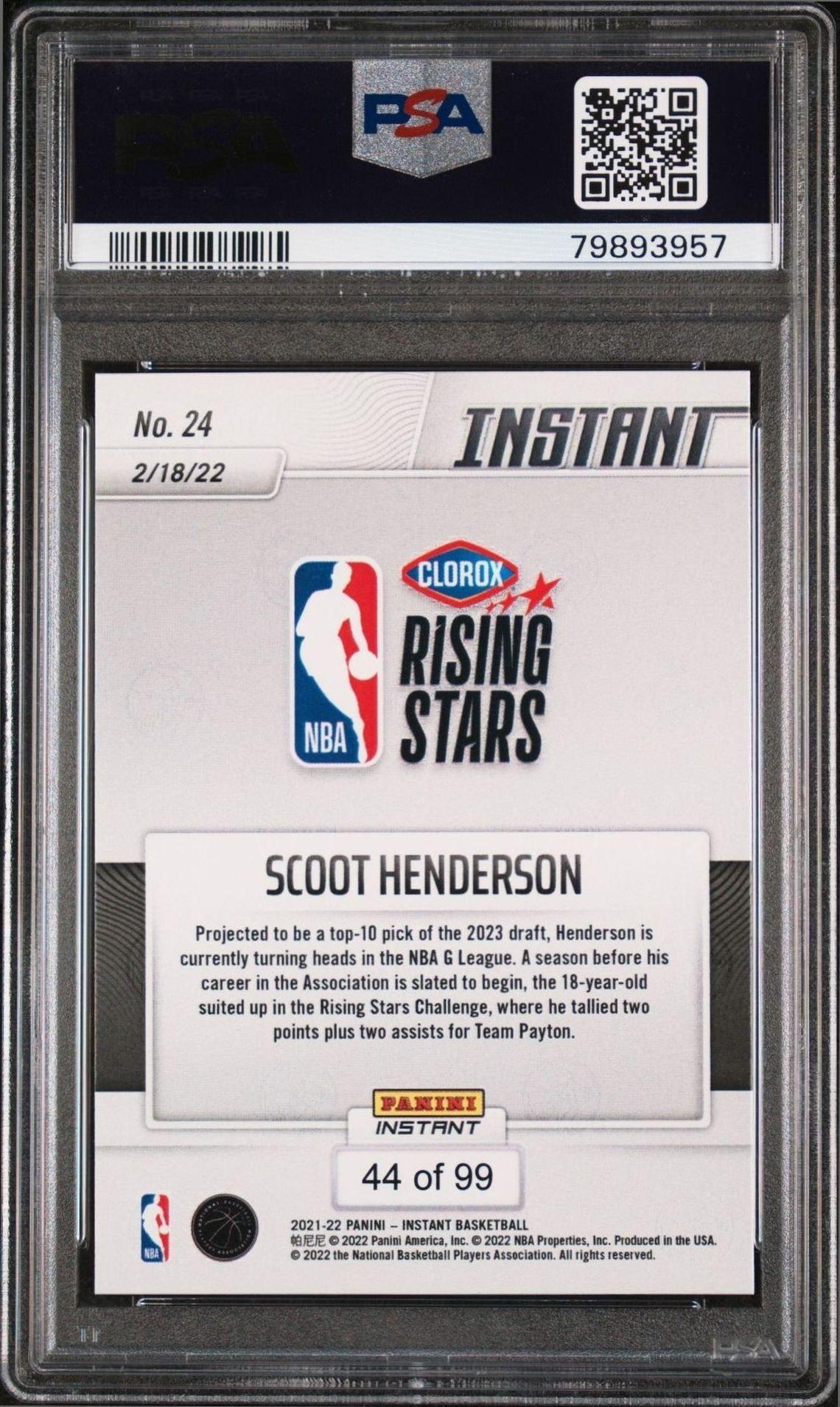 Scoot Henderson - Back