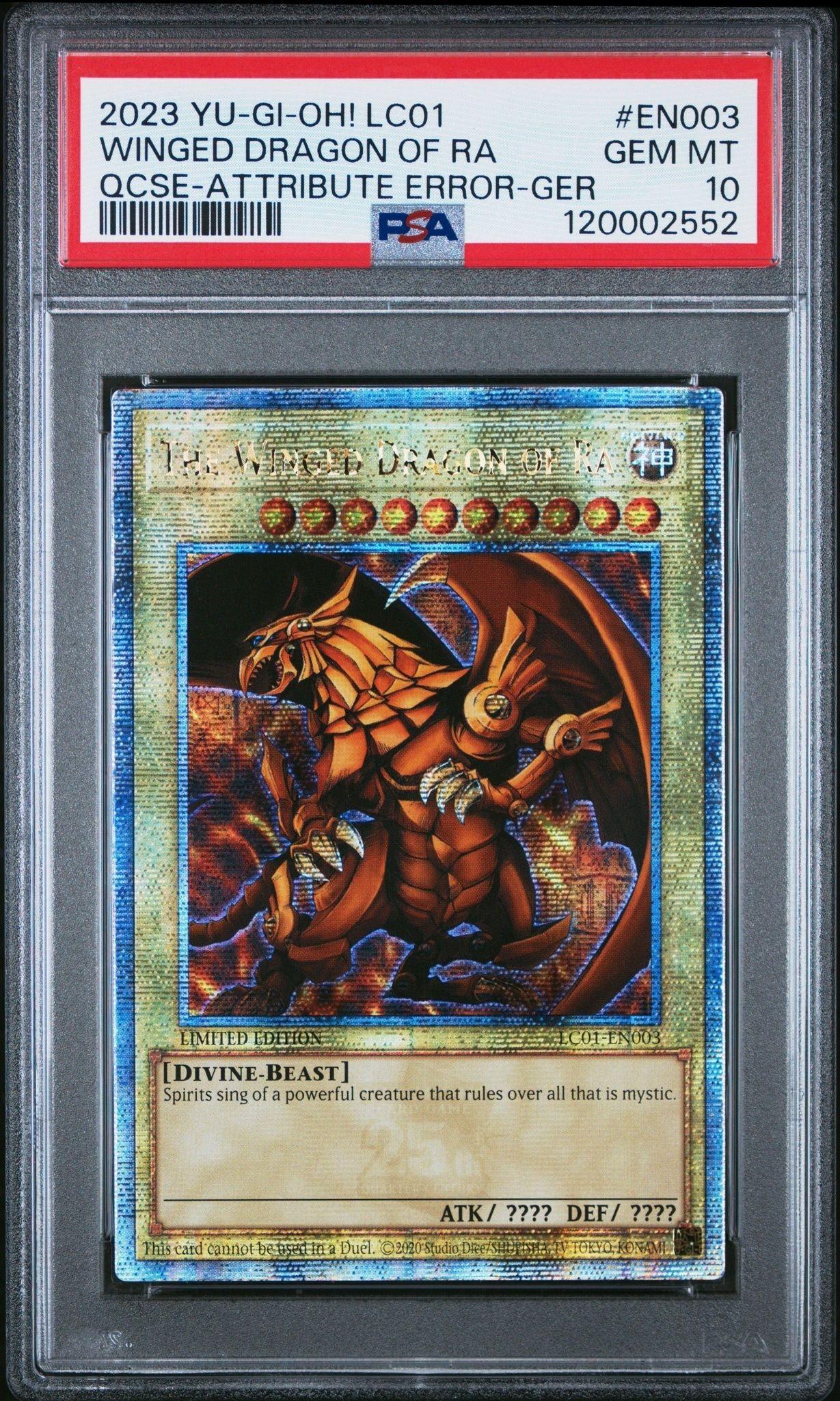 The Winged Dragon Of Ra - Front