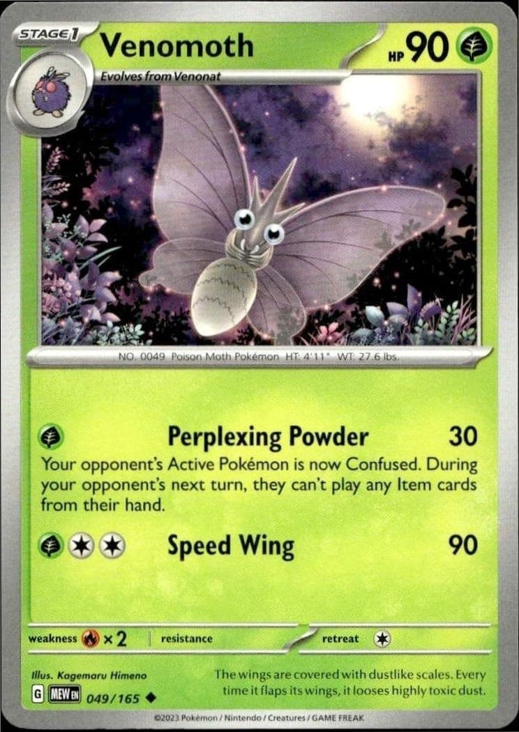 Venomoth - Front
