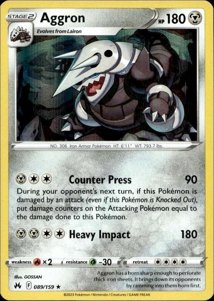 Aggron - Front
