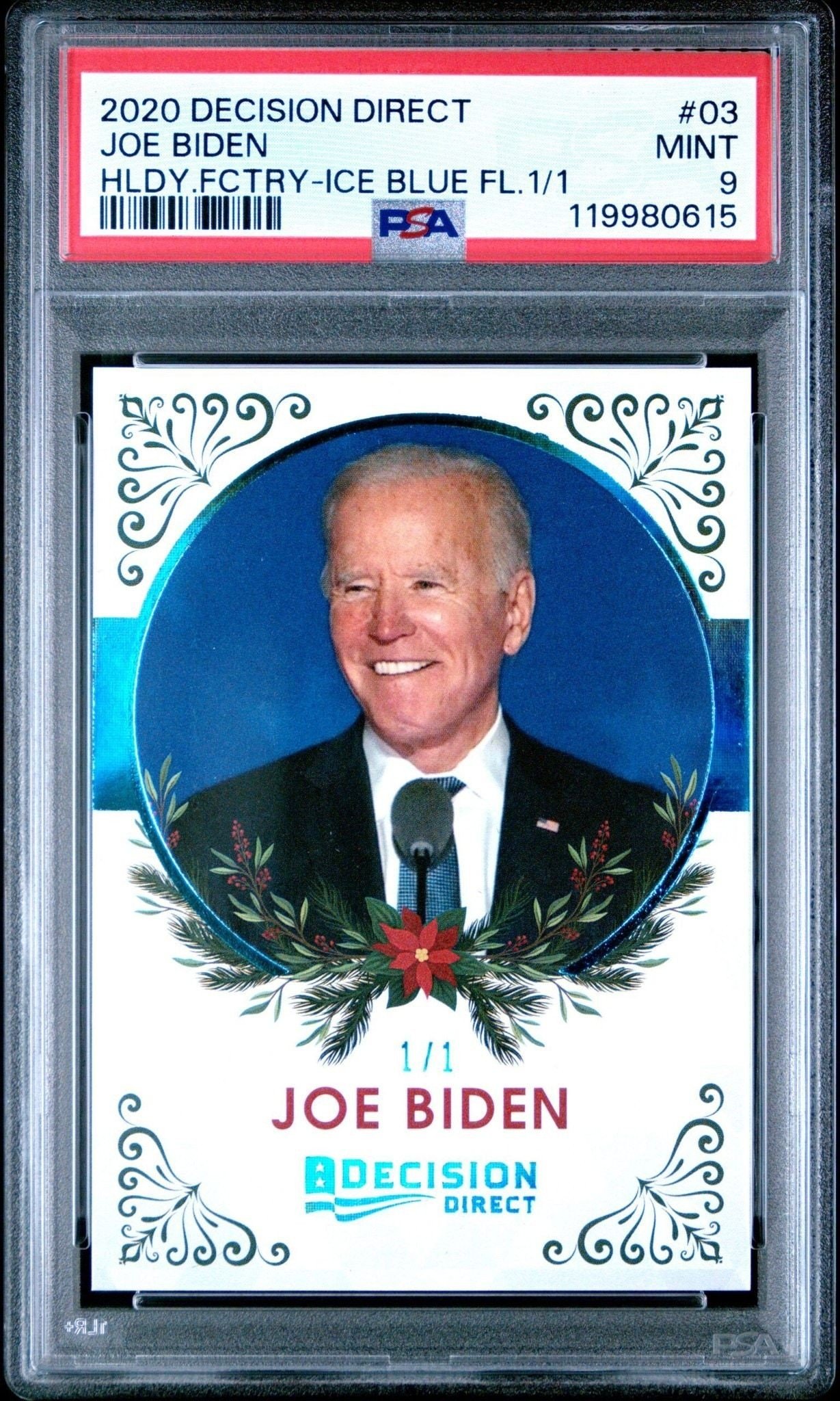 2020 Leaf Decision Direct Joe Biden #03 trading card
