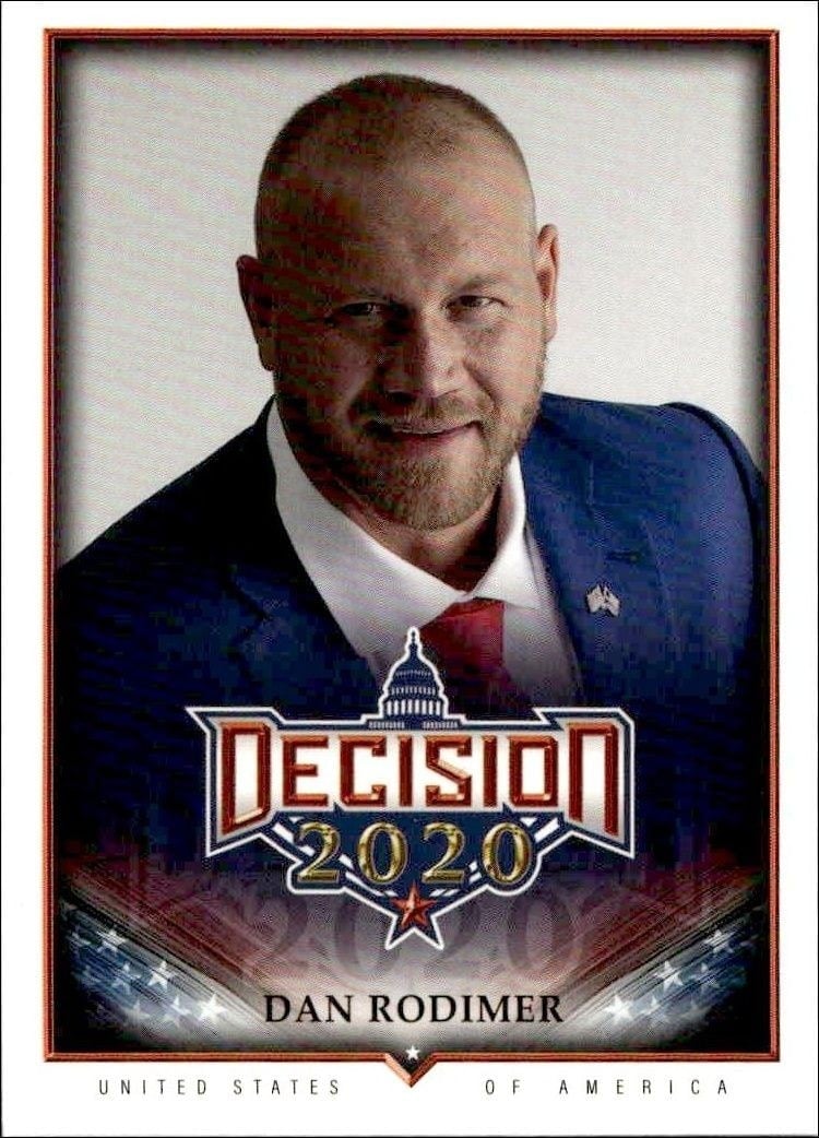 Dan Rodimer 2020 Leaf Decision Series 2 #610 Other Non-Sport Trading Card - Front 2020 Leaf Decision Series 2 Dan Rodimer #610 other non-sport trading card front