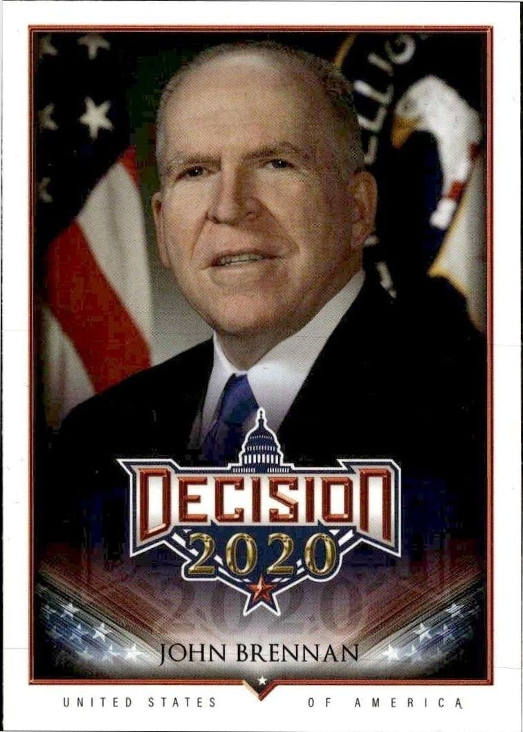 2020 Leaf Decision Series 2 John Brennan #507 trading card