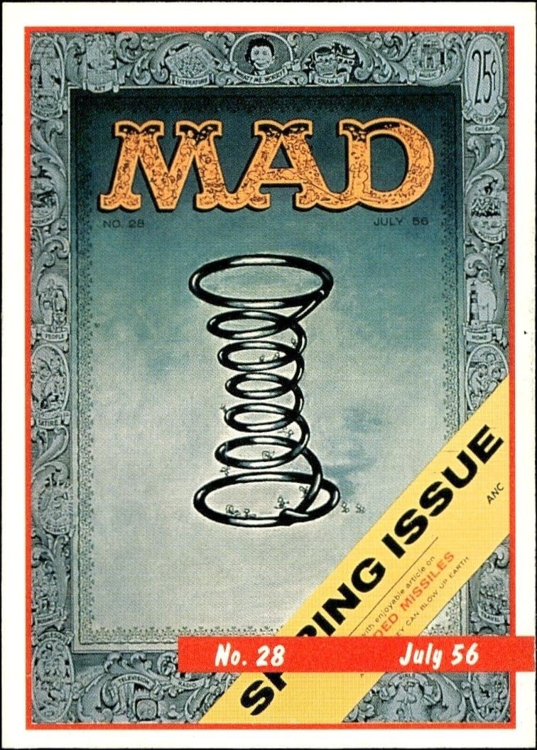 1992 Lime-Rock Mad Magazine Mad No. 28 (July 56) #28 trading card