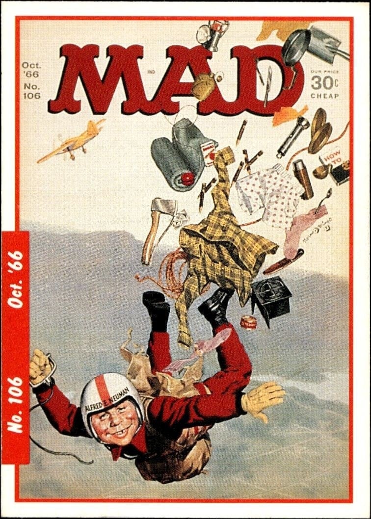 1992 Lime-Rock Mad Magazine Mad No. 106 (Oct. '66) #106 trading card