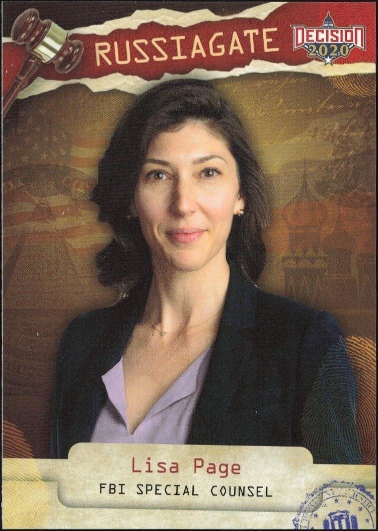 2020 Leaf Decision Series 2 Lisa Page #RG34 trading card