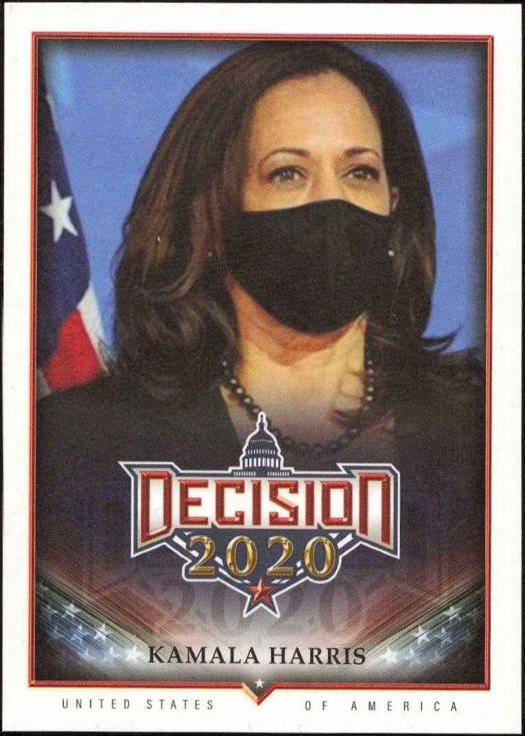 2020 Leaf Decision Series 2 Kamala Harris #548 trading card