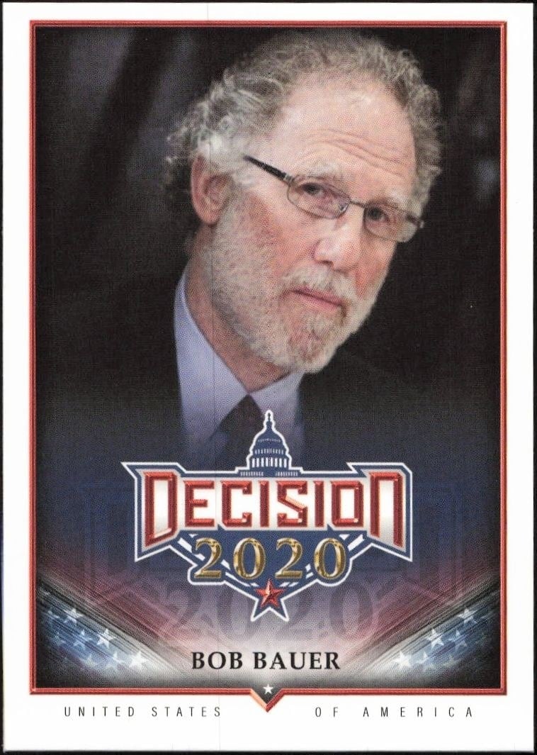 2020 Leaf Decision Series 2 Bob Bauer #581 trading card