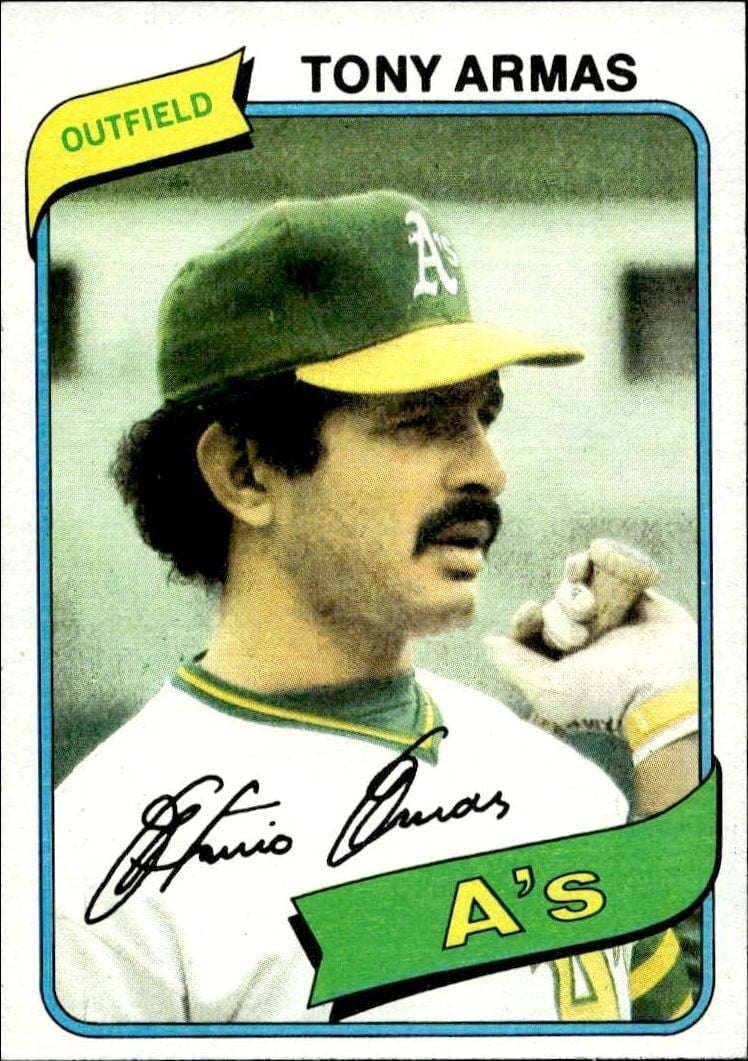1980 Topps Tony Armas #391 trading card