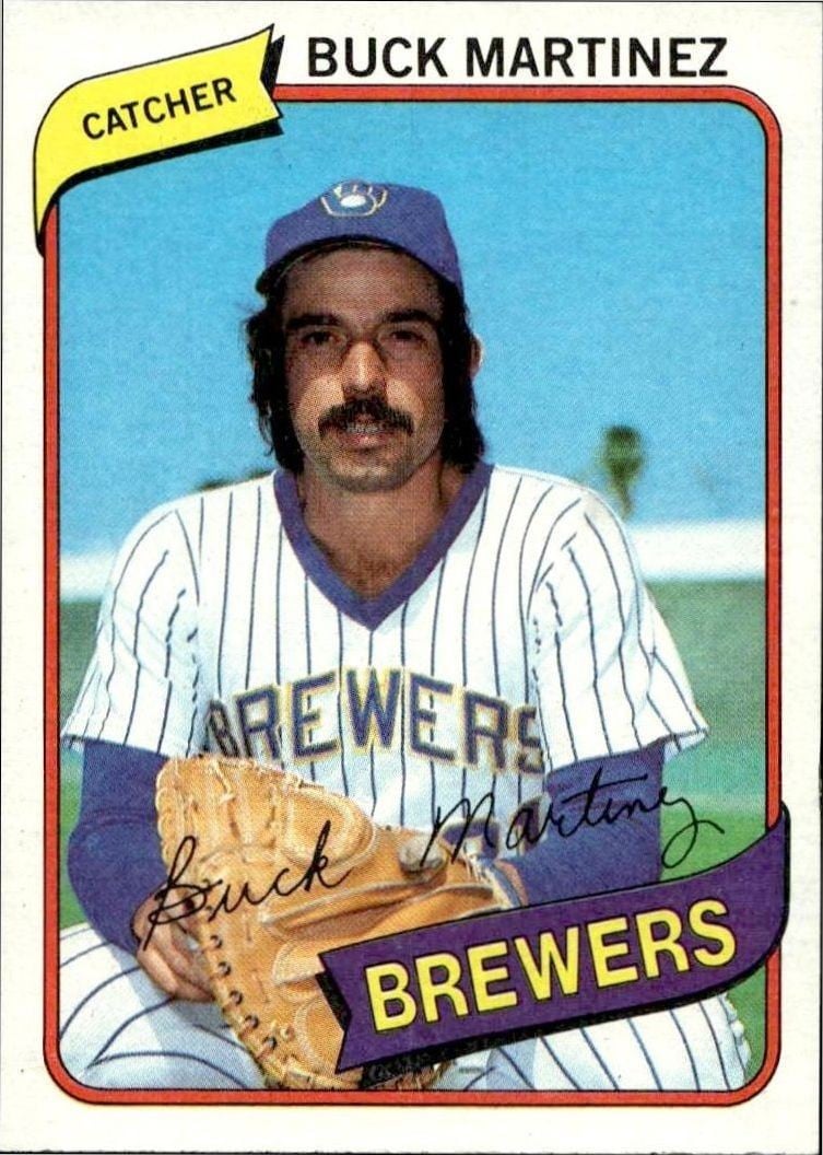 1980 Topps Buck Martinez #477 trading card