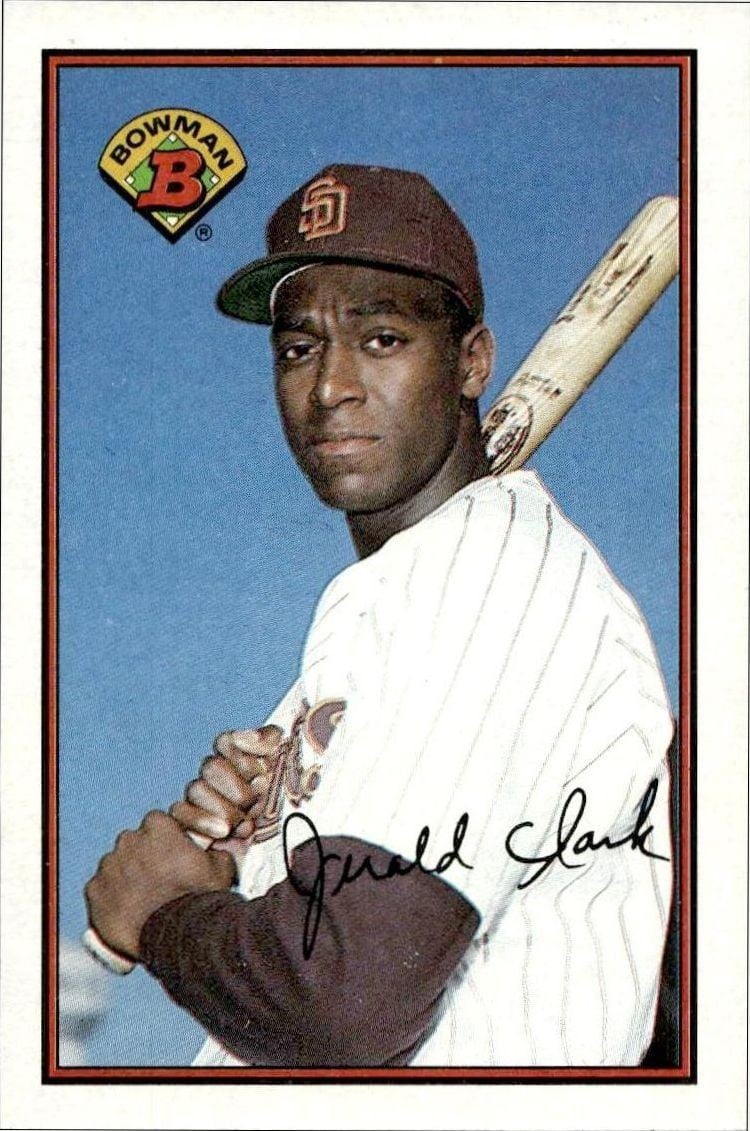 1989 Bowman Jerald Clark #462 baseball trading card front