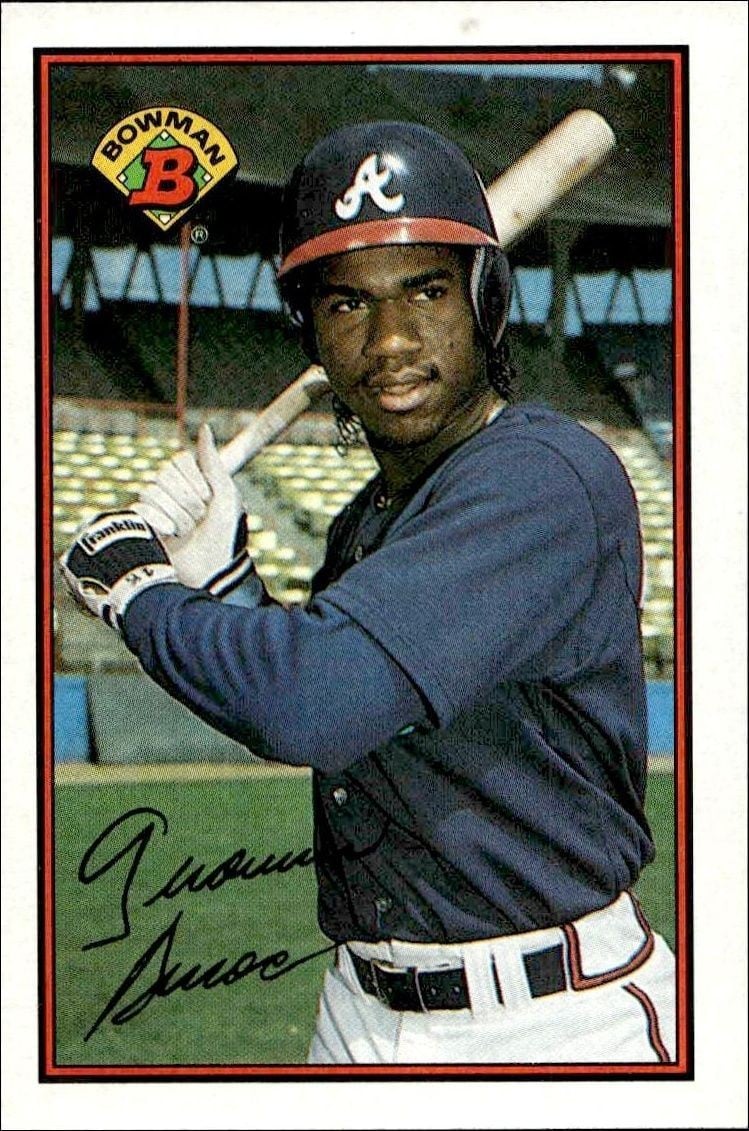 1989 Bowman Geronimo Berroa #279 trading card