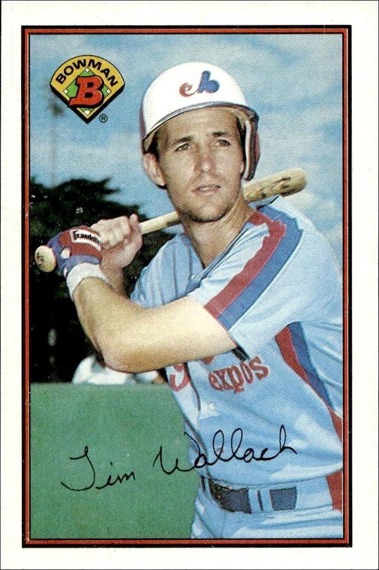 1989 Bowman Tim Wallach #362 trading card
