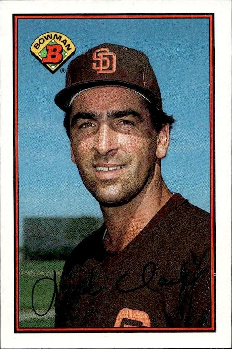 1989 Bowman Jack Clark #456 trading card