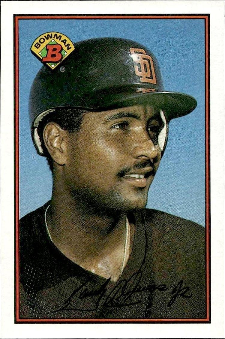 1989 Bowman Sandy Alomar, Jr. #454 trading card
