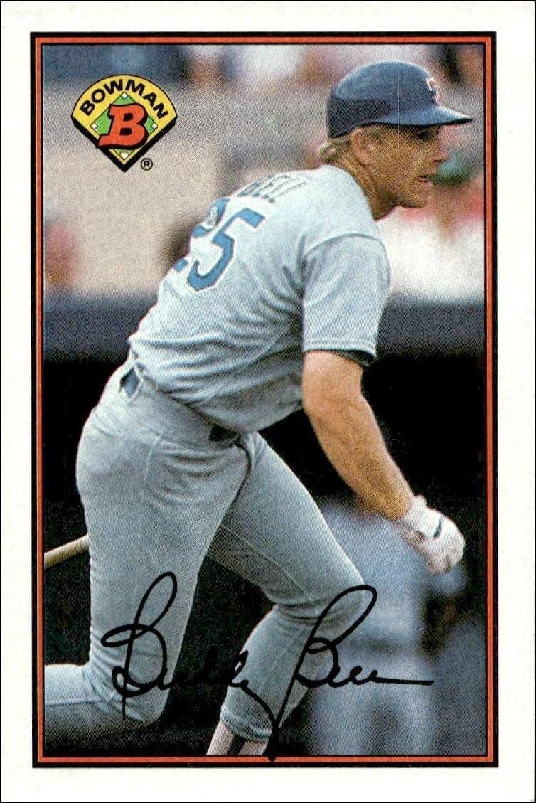 1989 Bowman Buddy Bell #229 baseball trading card front