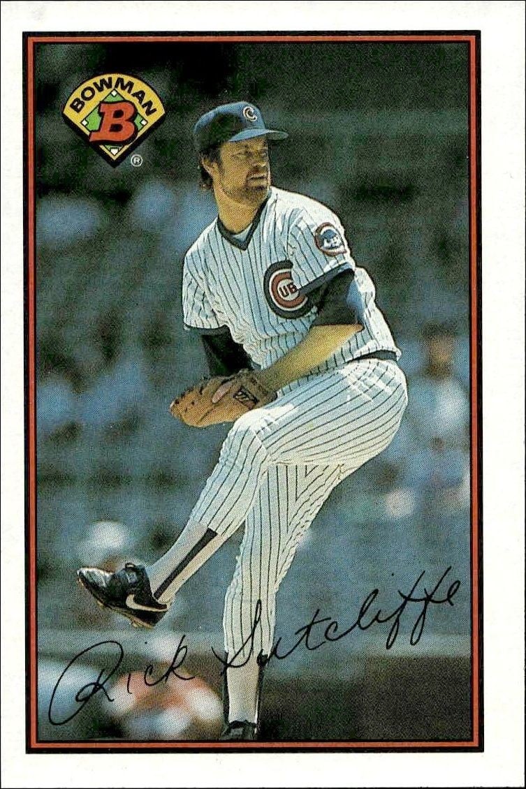 1989 Bowman Rick Sutcliffe #281 trading card