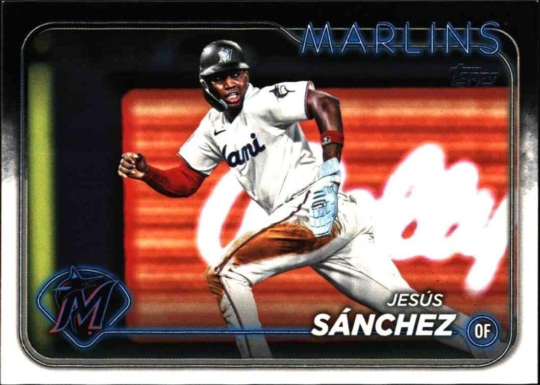 Jesú Sánchez 2024 Topps Series 2 Jesú Sánchez #580 baseball trading card front
