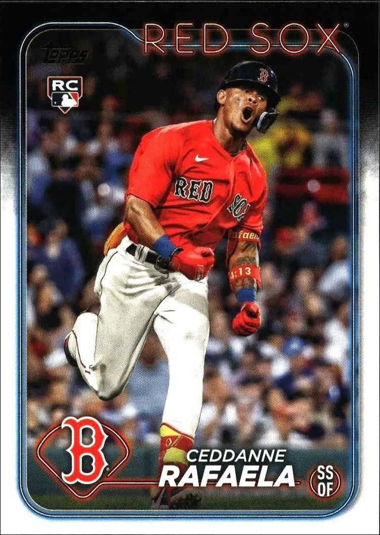 Ceddanne Rafaela 2024 Topps Ceddanne Rafaela #313 baseball trading card front