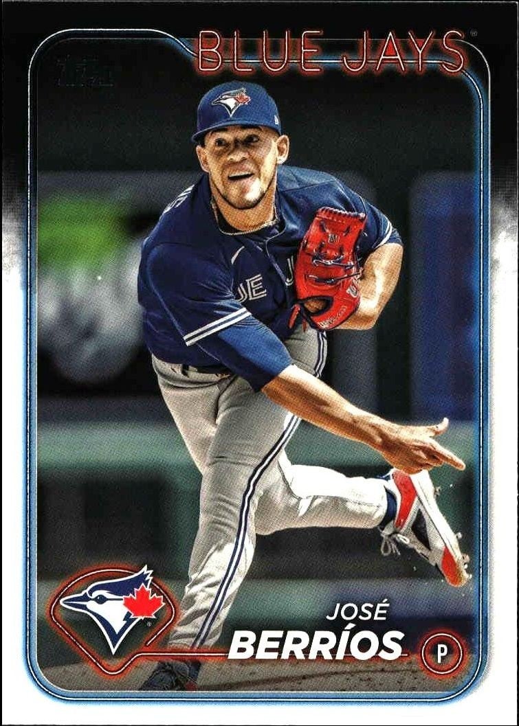 José Berríos 2024 Topps José Berríos #272 baseball trading card front