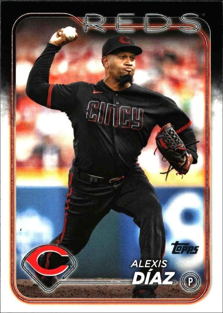 Alexis Díaz 2024 Topps Alexis Díaz #297 baseball trading card front