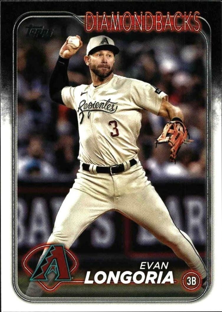 Evan Longoria 2024 Topps Evan Longoria #304 baseball trading card front