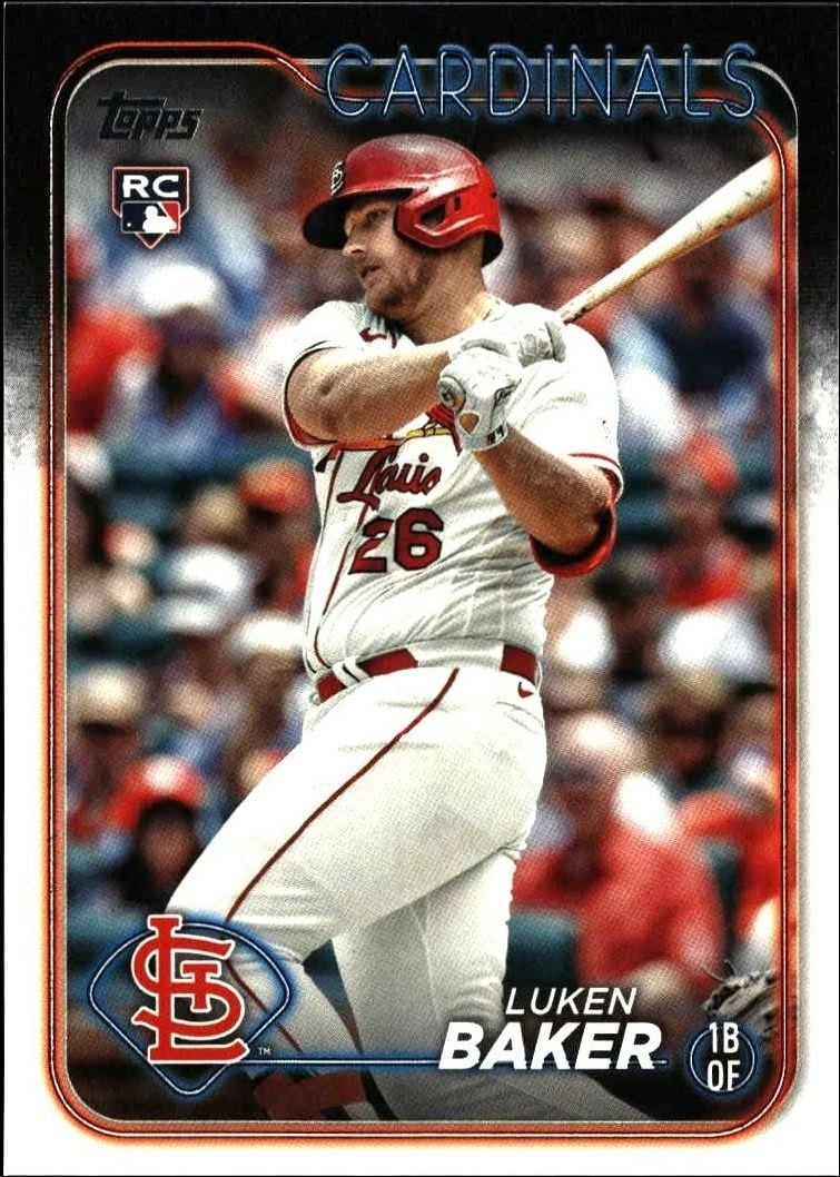 2024 Topps Series 1 Luken Baker #207 trading card