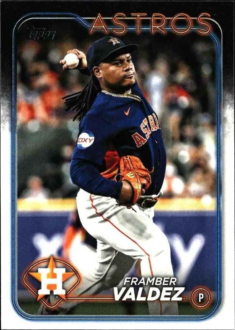 2024 Topps Series 1 Framber Valdez #220 trading card