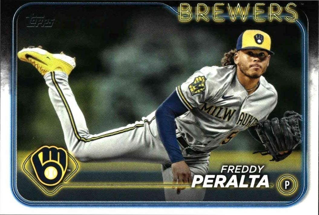 2024 Topps Series 1 Freddy Peralta #26 trading card