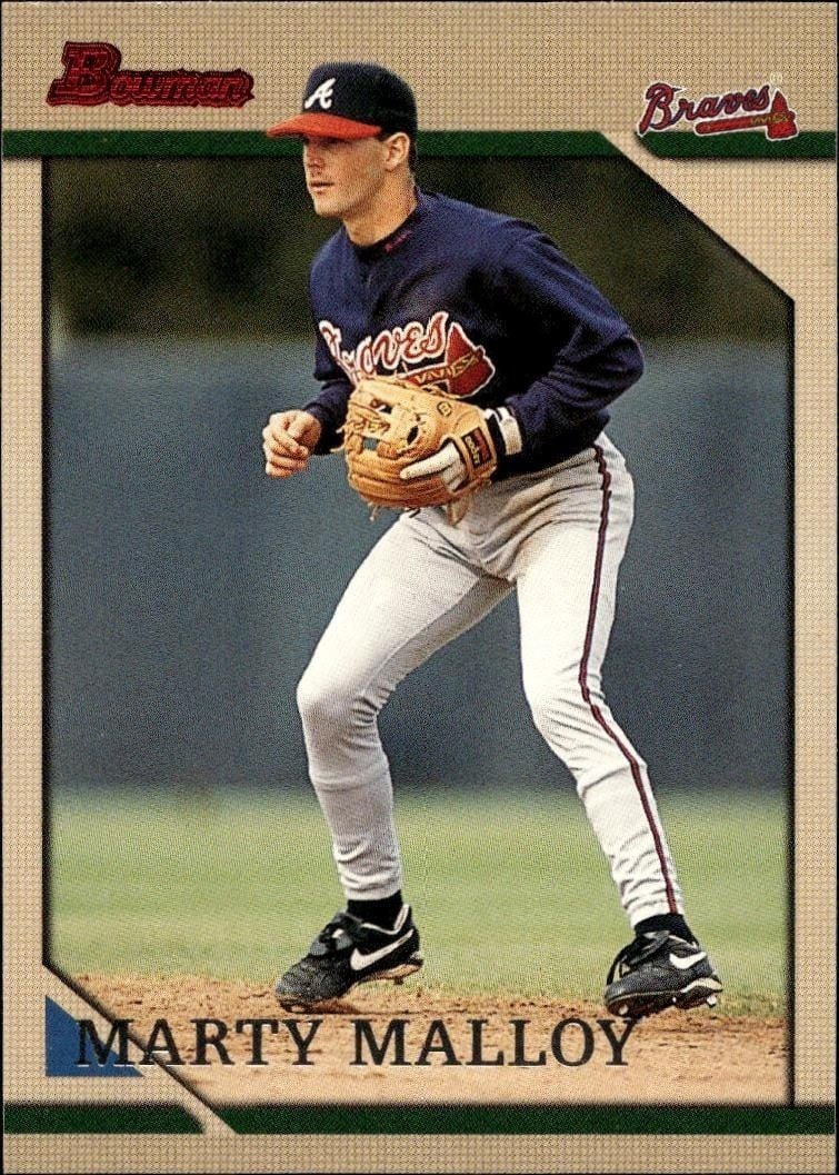 1996 Bowman Marty Malloy #224 trading card