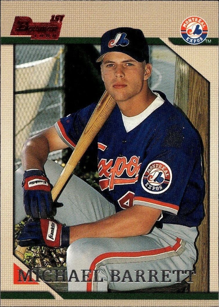 1996 Bowman Michael Barrett #249 trading card