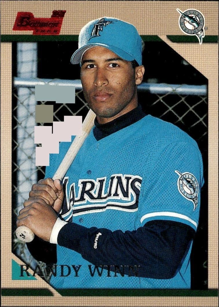 1996 Bowman Randy Winn #343 trading card