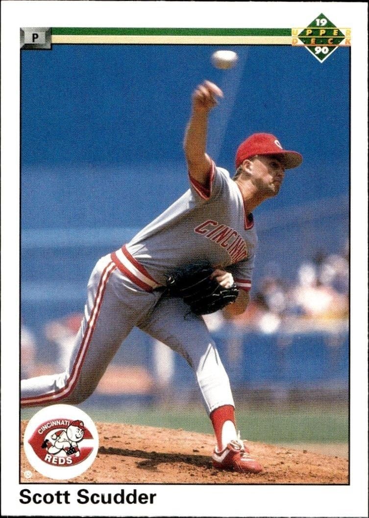 1990 Upper Deck Scott Scudder #164 baseball trading card front