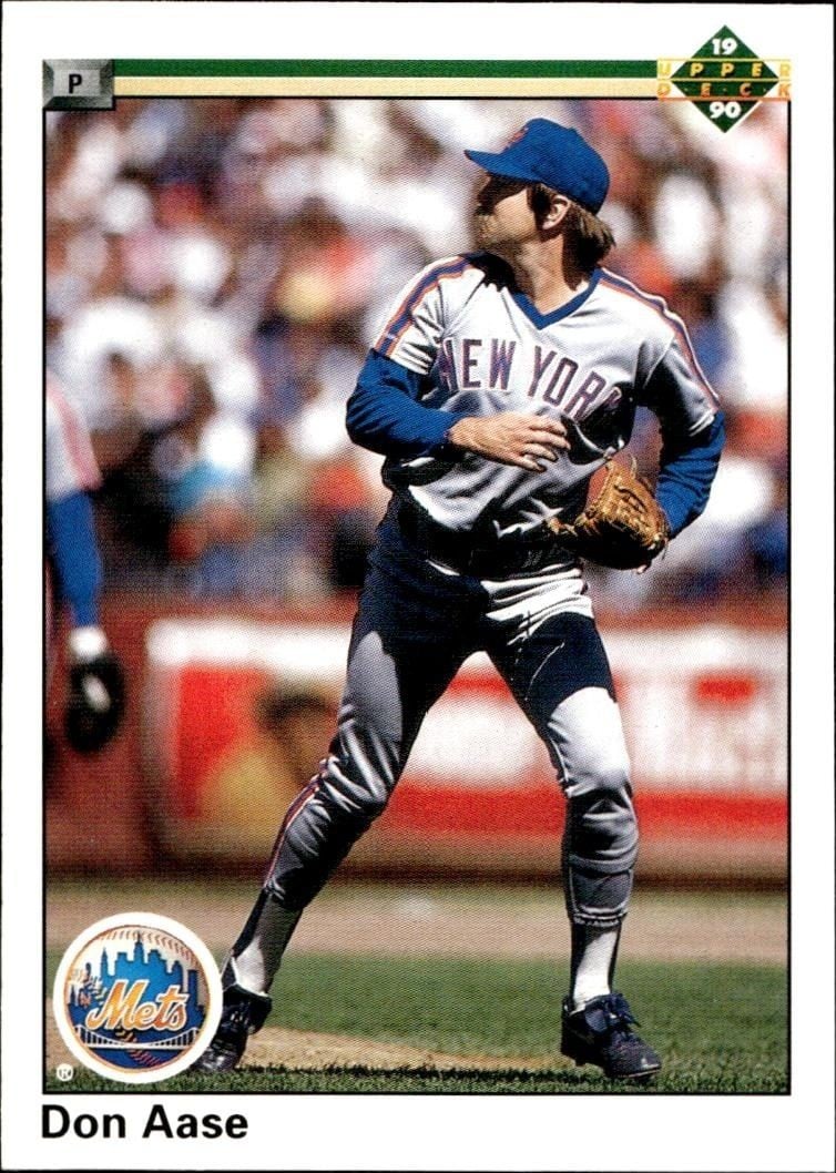 1990 Upper-Deck Low Number Don Aase #131 trading card